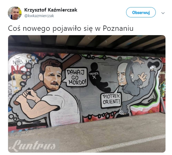 Tymczasem na murach w Poznaniu... :D